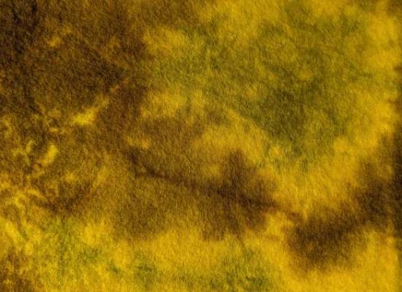 Märchenfilz, ca.19x29cm gelb/grün/braun